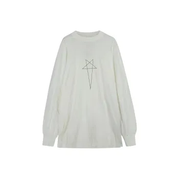 Rick Owens DRKSHDW Jumbo T Pentagram Crewneck T Shirt