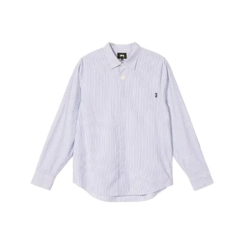 Stussy Shirts Men Blue