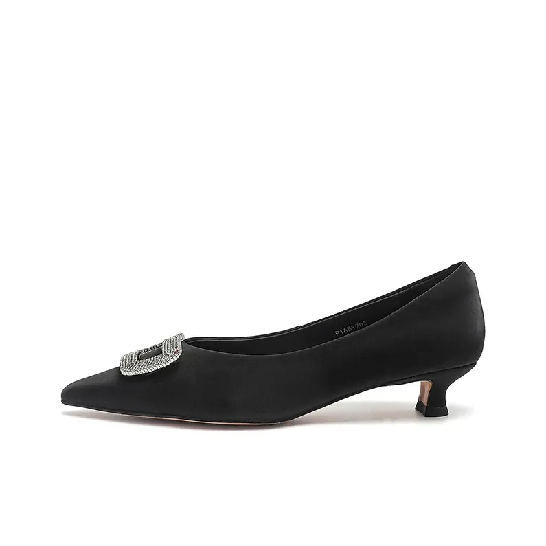 BLOCCO5 Block Heel High Heels 4CM Women's-0