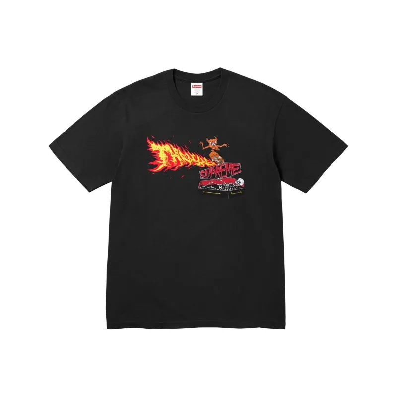 Supreme Thrasher Back Tail Tee-4