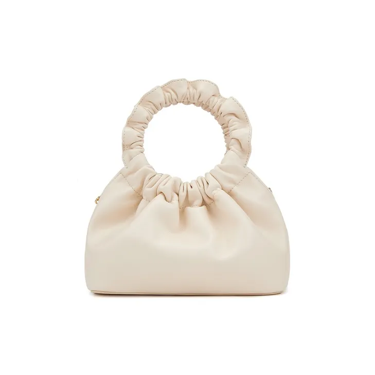 ELLE Synthetic Leather Handbag Regular Women's Pink/Black/White-8