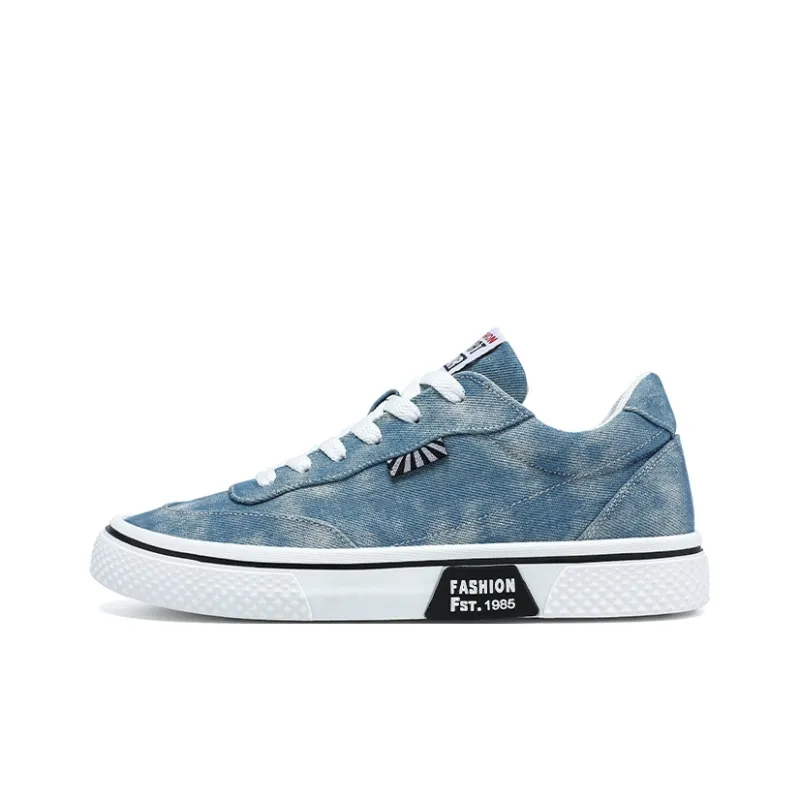 HACKBUTEER Low Top Canvas Shoes Men's Box Included-7
