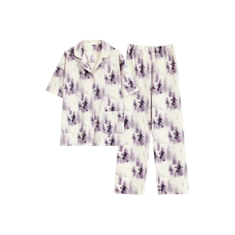 XISHE Pajama Set Women's Multicolor-0