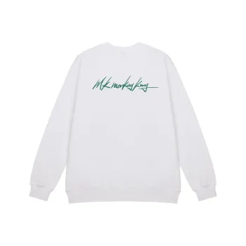 MK MONKEY KING Sweatshirt Unisex White