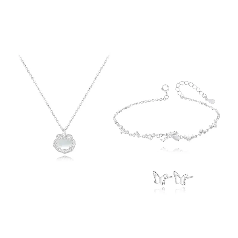FANFRI 999 Fine Silver Necklaces Women's-14