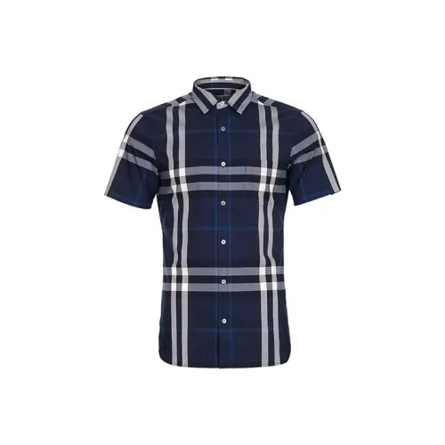 Burberry Shirt Men's Dark Blue 40039361