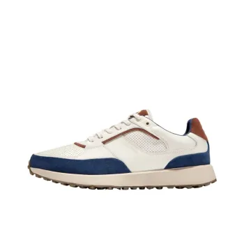 COLE HAAN Low Top Casual Shoes Men's White Blue