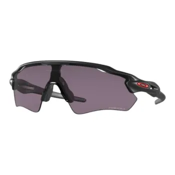 Oakley Plastic Irregular Shape Sunglasses Men's Black