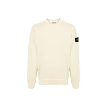 STONE ISLAND Logo Patch Crewneck Sweatshirt