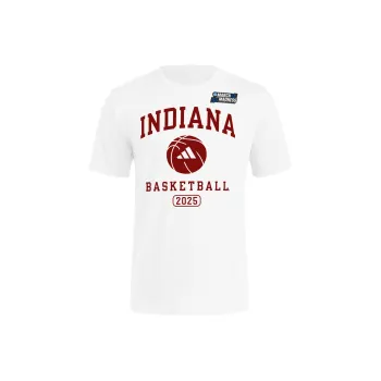 Adidas Free Shipping With AdiClub Indiana March Madness Basketball Shirt