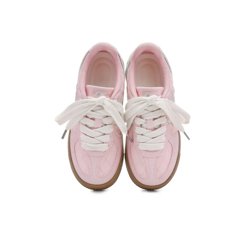 Lovely You Abrasion Resistant Lightweight Slip Resistant Low Top Skateboard Shoes Women's-12