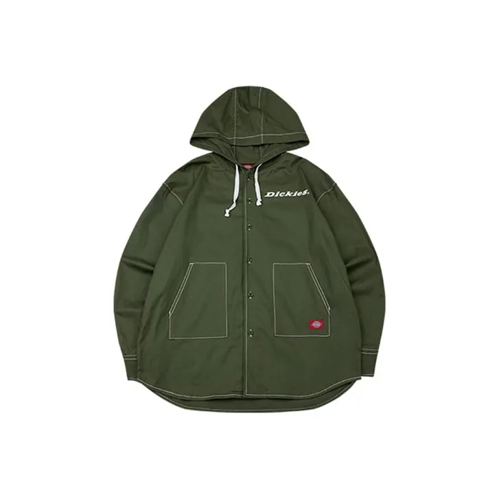 Dickies Shirts Men Army Green-0