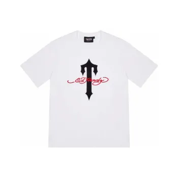 Ed Hardy x Trapstar Trapstar Collaboration FW24 T Shirt Men's White