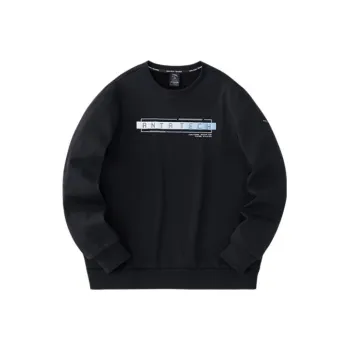Anta Variety Training Collection Sweatshirt Men's Basic Black