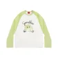 White/Bright Green