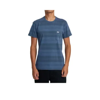 RVCA T-Shirt Men's Gasoline Blue