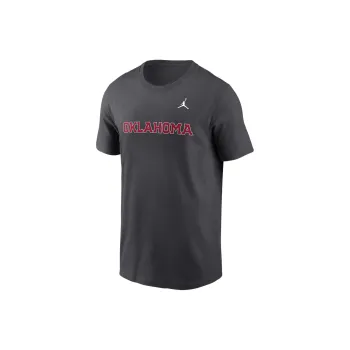 JORDAN Oklahoma Sooners Primetime Wordmark Men's JORDAN College T Shirt