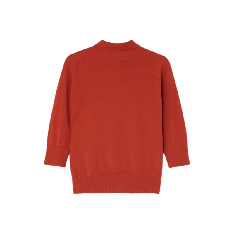 Loro Piana SS25 Polo Shirt Women's Red-1