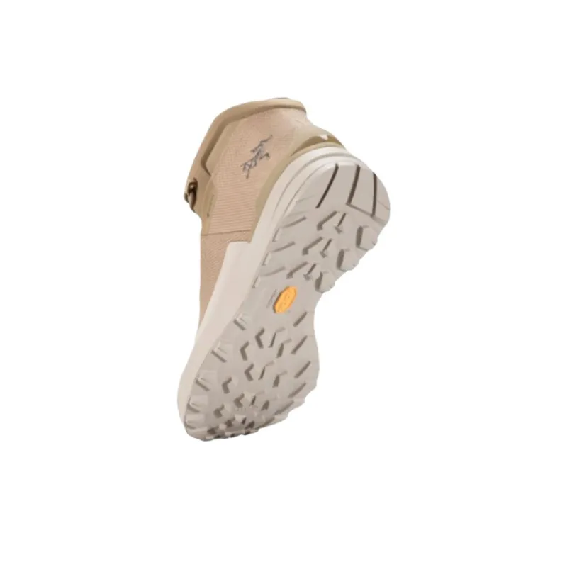 Arcteryx Anti-Slip Wear-Resistant Mid-Top Trekking Shoes Men's Ecru-3
