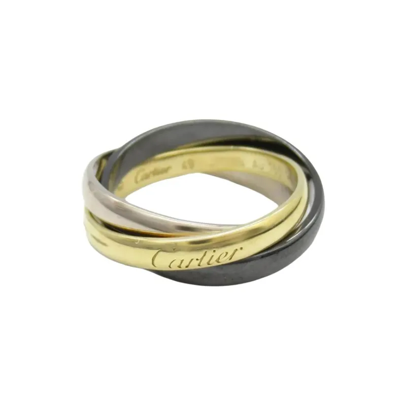 Cartier 2010s 18K Gold Trinity Ring-1