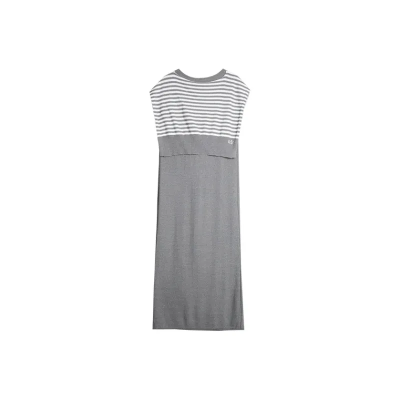 ELLE Sleeveless Dress Women's Dark Gray-1