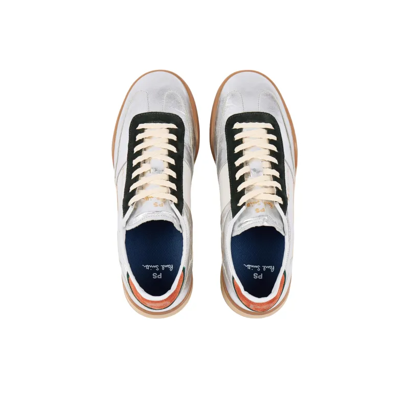 Paul Smith Dover Low Top Skateboard Shoes Women's Silver-4