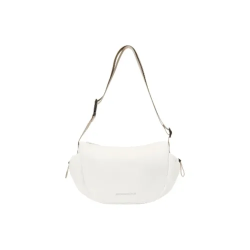 Skechers Logo Crossbody Bag, Shoulder Bag Regular Women's White