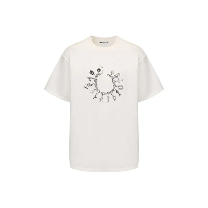 EGO FETCH T Shirts Unisex White-0