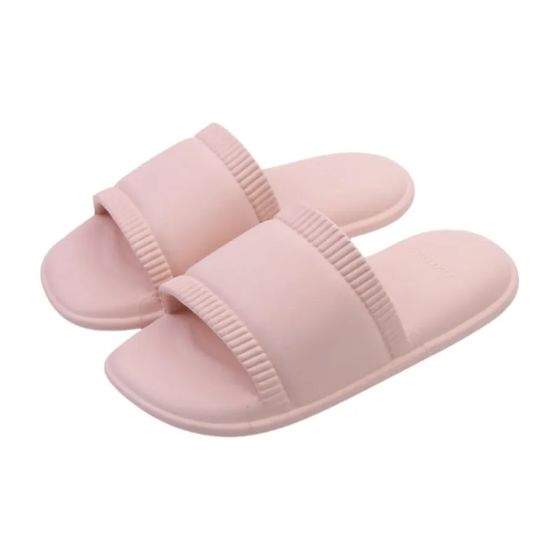 Thin Strips Sandal Slippers Unisex, Cream White-7
