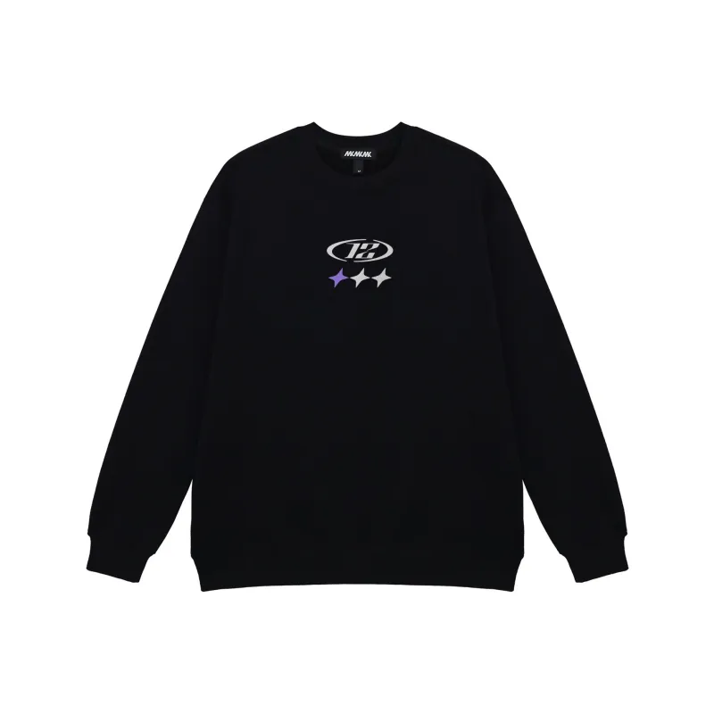 MK MONKEY KING Sweatshirt Unisex Black-0