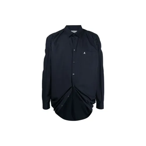 AMBUSH Shirts Unisex Navy Blue