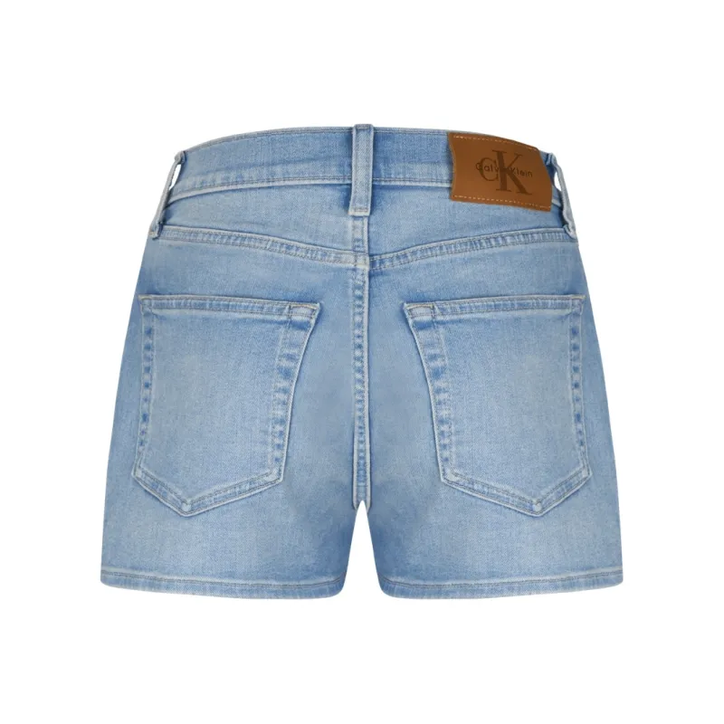 CALVIN KLEIN SS25 Denim Shorts Women's Denim Light Blue-1