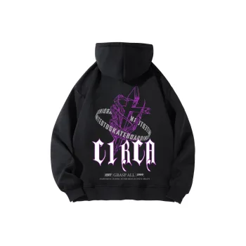 C1RCA American Luxury Streetwear Vintage Cross Letter Logo Print Sweatshirt Unisex
