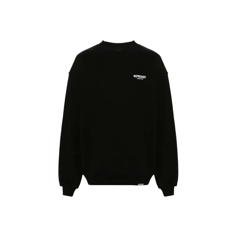 REPRESENT Owners Club Logo Printed Crewneck Sweatshirt-0