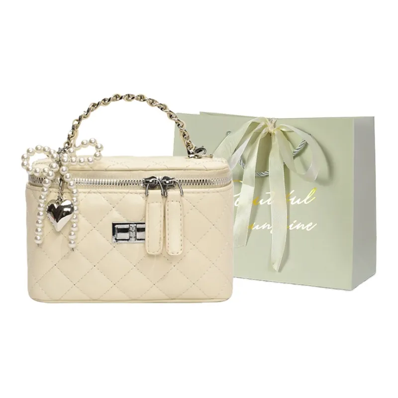 JIANGLIDA PU Handbag Women's Pearl White/Pearl Pink/White/Pink/Yellow/Black-6