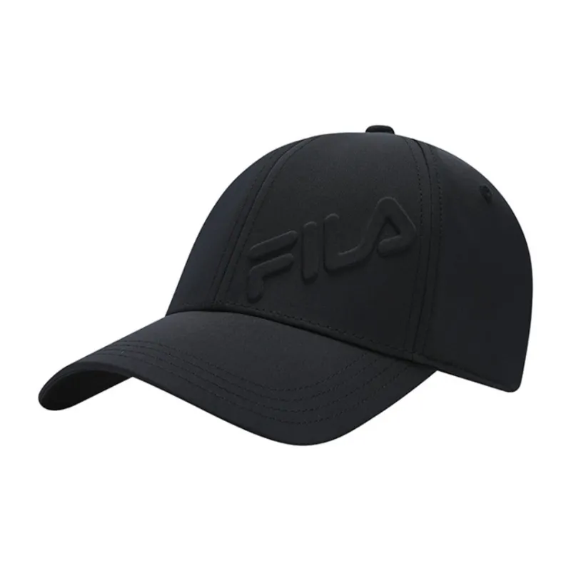 FILA Athletics Polyester Baseball Caps Men's Jet Black-1