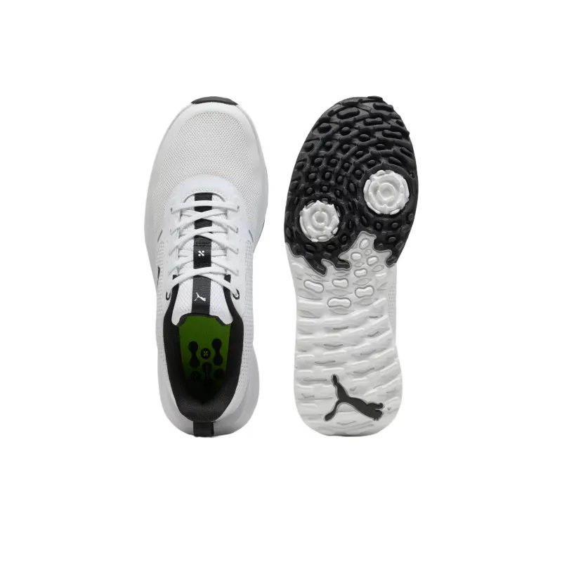 PUMA Fusion Grip 6 Low Top Golf Shoes Men's White-3