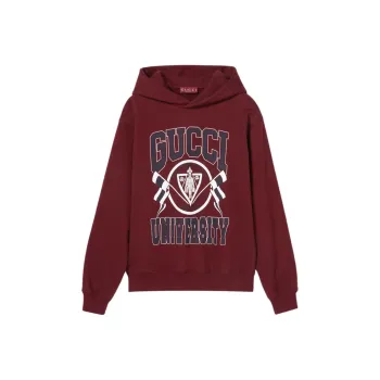 GUCCI Printed Jersey Hoodie