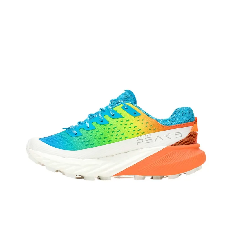 MERRELL Agility Peak 5 Low Top Running Shoes Women's Neon Multicolor-2