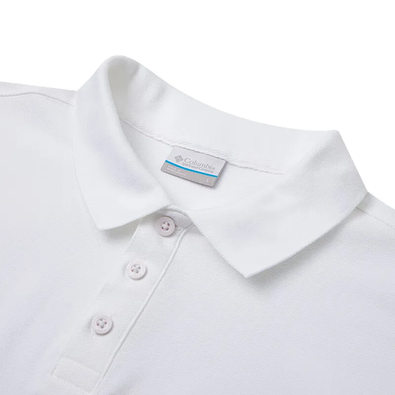 Columbia Polo Shirt Men's White-4
