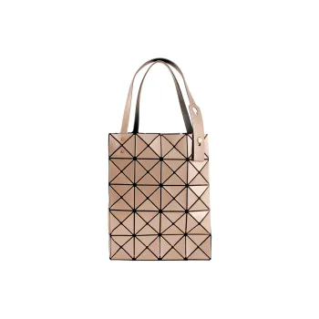 ISSEY MIYAKE Lucent Boxy Polyvinyl Chloride Resin Tote Bag, Shopping Bag, Shoulder Bag, Handbag Unisex Orange