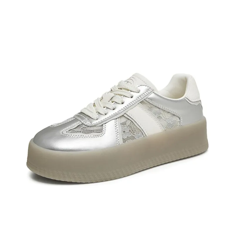 TATA Casual Shoes Women's Low Top White-1