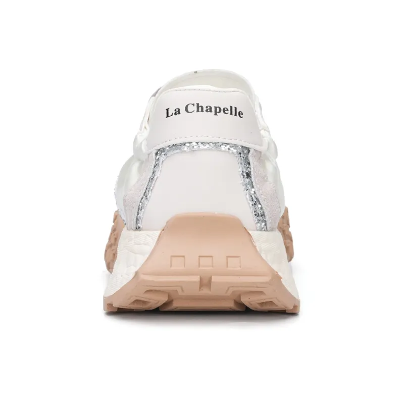 La Chapelle Anti Slip And Wear Resistant Breathable Low Top Chunky Sneakers Women's-13