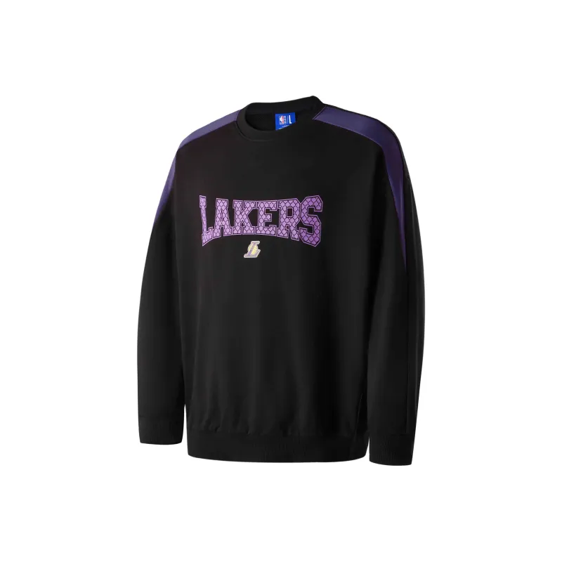 NBA Los Angeles Lakers Sweatshirts Unisex Black-0
