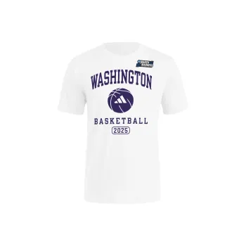 Adidas Free Shipping With AdiClub Washington March Madness Basketball Shirt