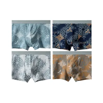 KJ Square cut Underwear Men's 4 Pack