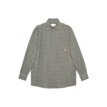 GUCCI Oversized Checked Shirt