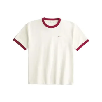 Hollister T Shirts Men White