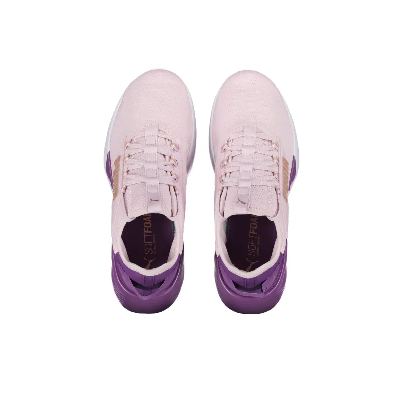 PUMA Retaliate Anti Slip Wear Resistant Low Top Running Shoes Women's Pink-3