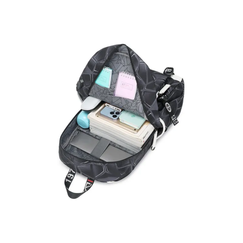 SURELAPTOP Transformers Nylon Laptop Backpack Bag Unisex Multicolor-2